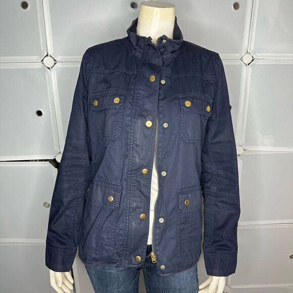 Crew Downtown Field Jacket in Navy Size S - Picture 6 of 11